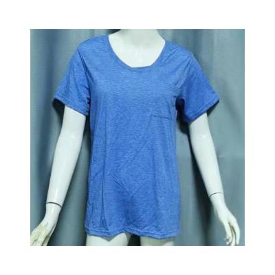 Round collar pocket t-shirts